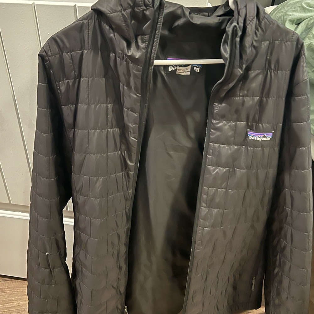 Patagonia Women's Quilted Black Puffer Jacket